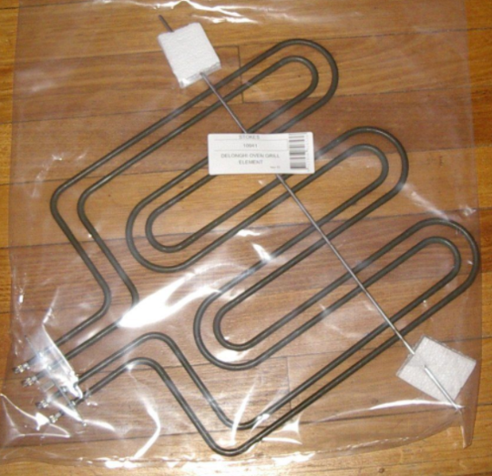 03021 DELONGHI OVEN UPPER ELEMENT D906GII, L91GW, D90G, DE906GWF